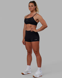 RXD Low-Rise 2" Short - Black