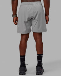 Man wearing Rep 7'' Performance Shorts - Ultimate Grey