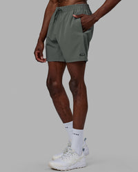Man wearing Rep 7'' Performance Short - Graphite