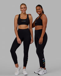 Rep Ultra High-Rise Full Length Legging Pockets - Pride-Black