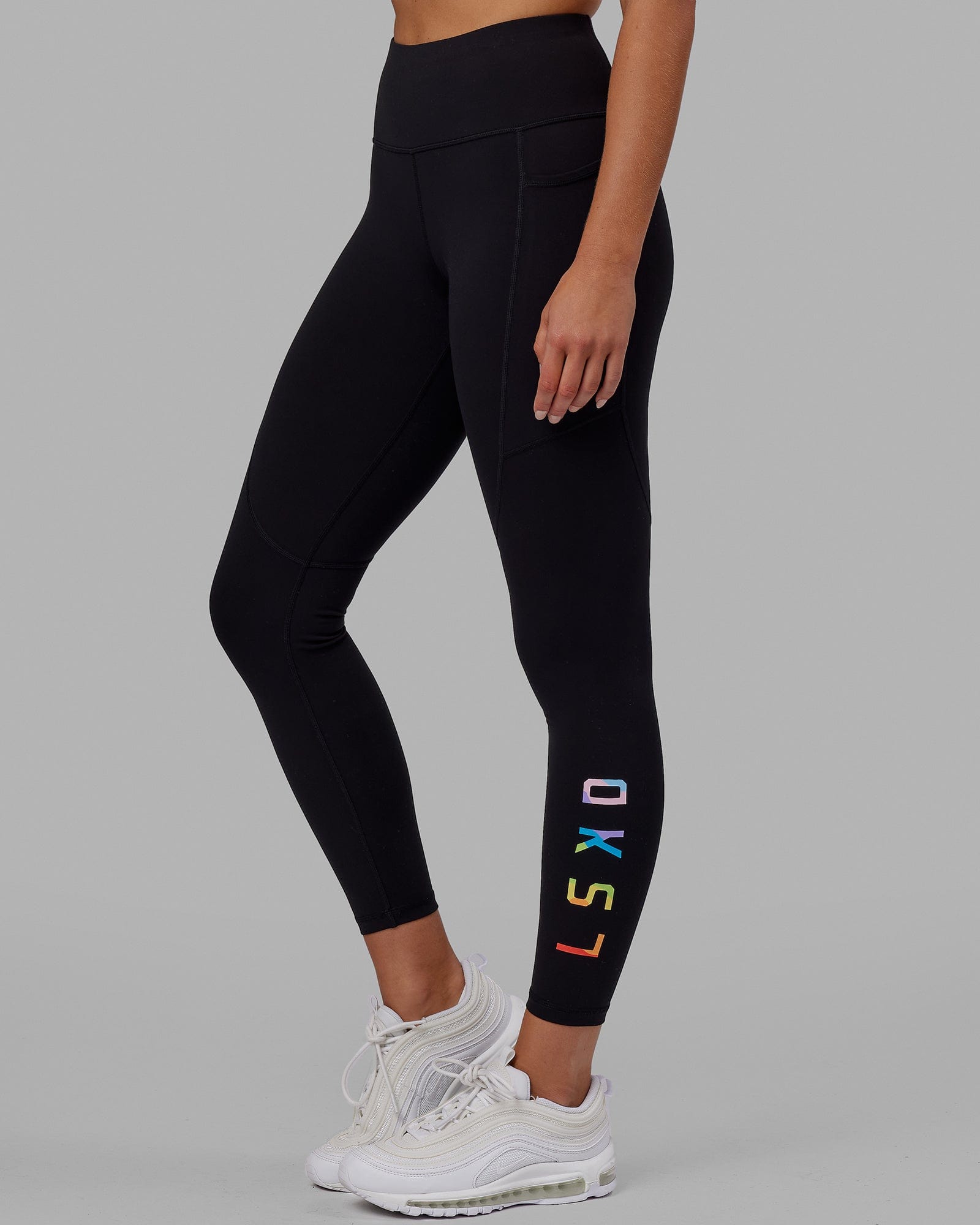 Rep Ultra High-Rise Full Length Legging Pockets - Pride-Black