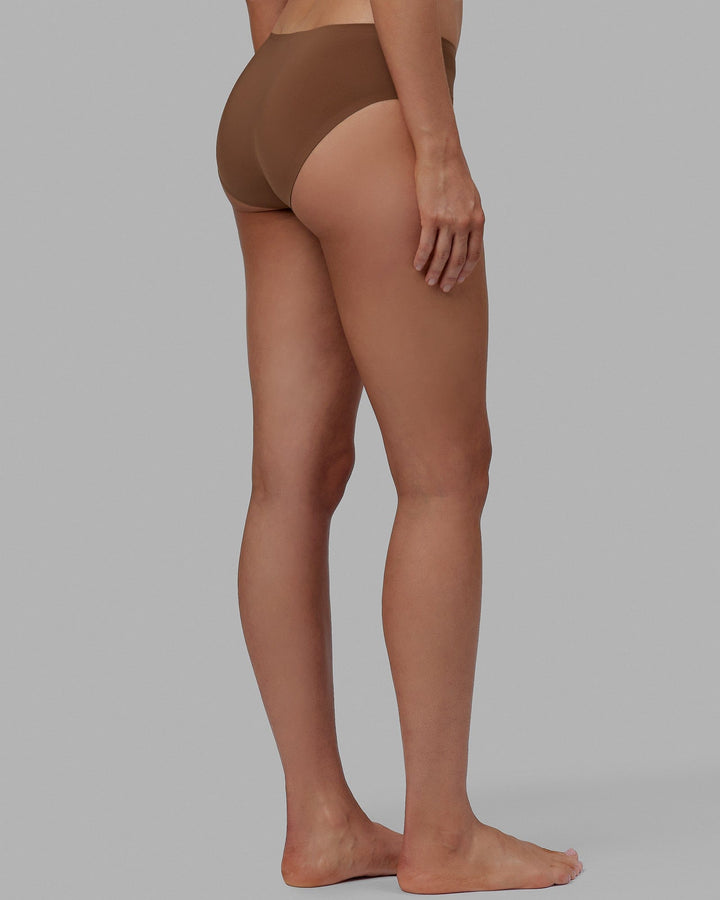 Seamless Brief 3 Pack - Mocha
