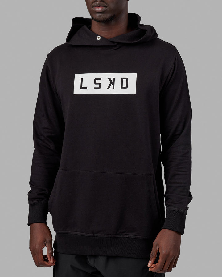 Unisex Strength FLXFleece Hoodie - Black-White
