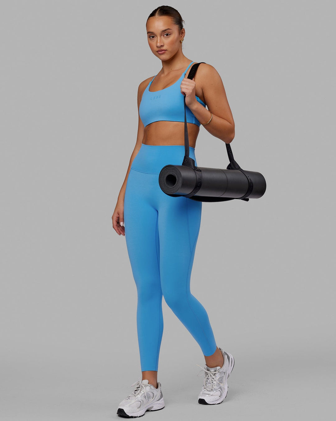 Twist Sports Bra - Azure Blue