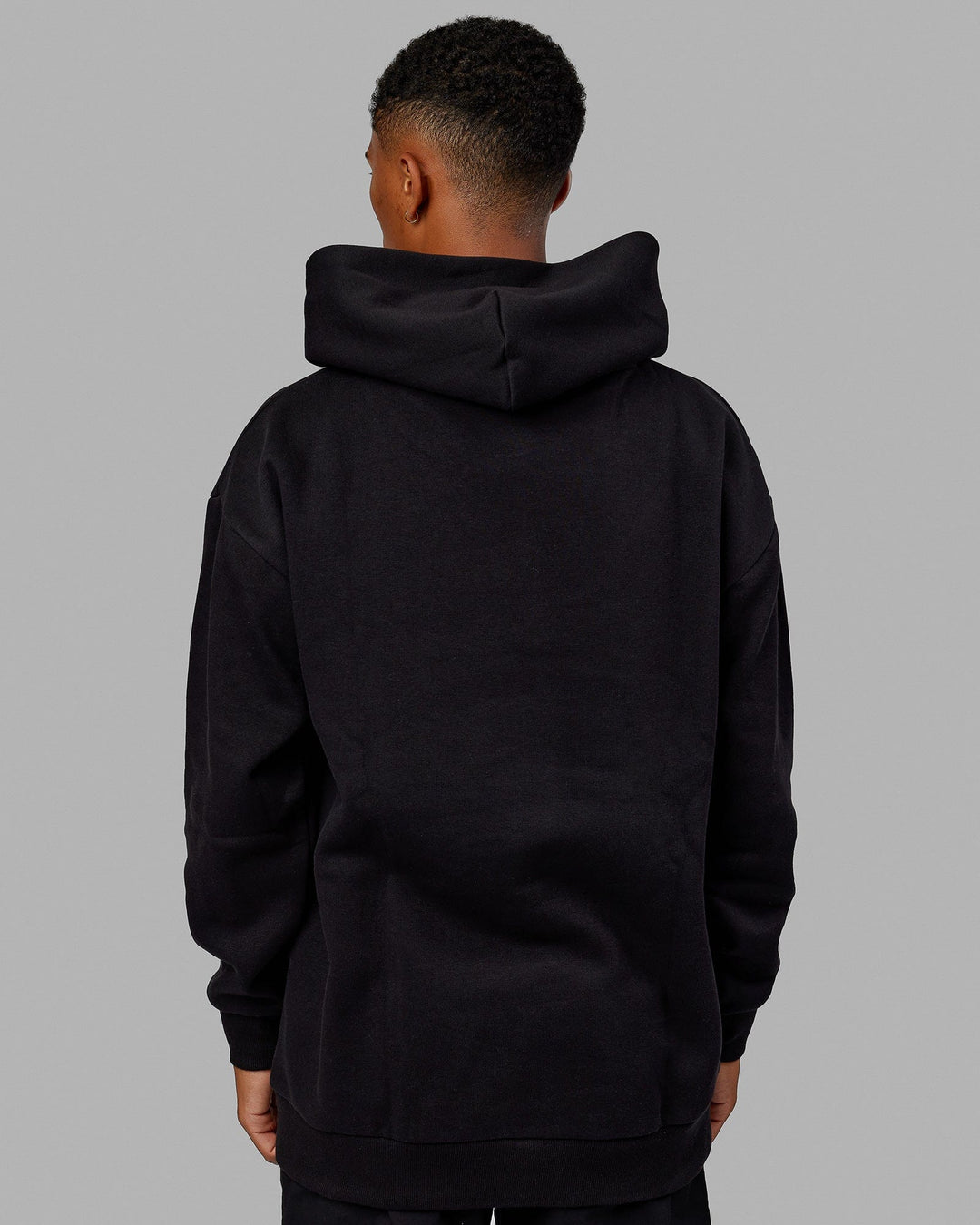 1% Better Hoodie Oversize - Black
