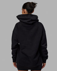 1% Better Hoodie Oversize - Black