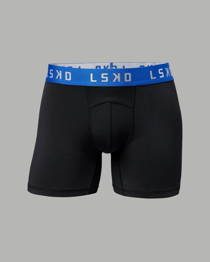 Perform Briefs 3 Briefs - Black-Black/Black-White/Black-Galactic Cobalt
