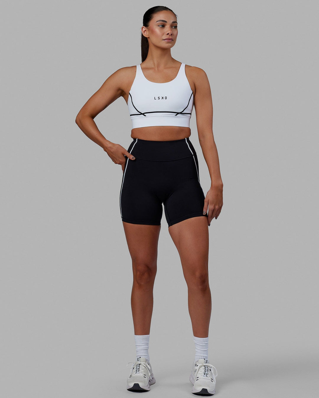 Pulse Sports Bra - White