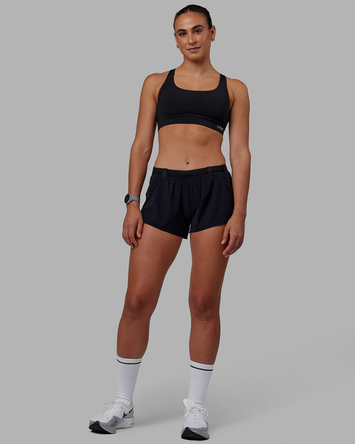 Race Day Sports Bra - Black
