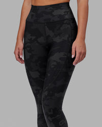 Rep Ultra High-Rise 7/8 Legging Pockets - Black-Camo