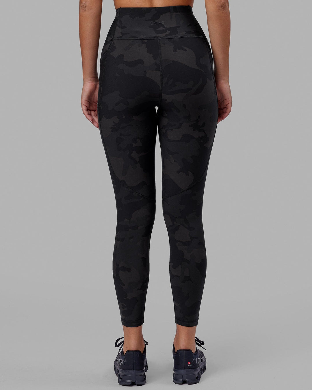 Rep 7/8 Length Leggings - Black Camo