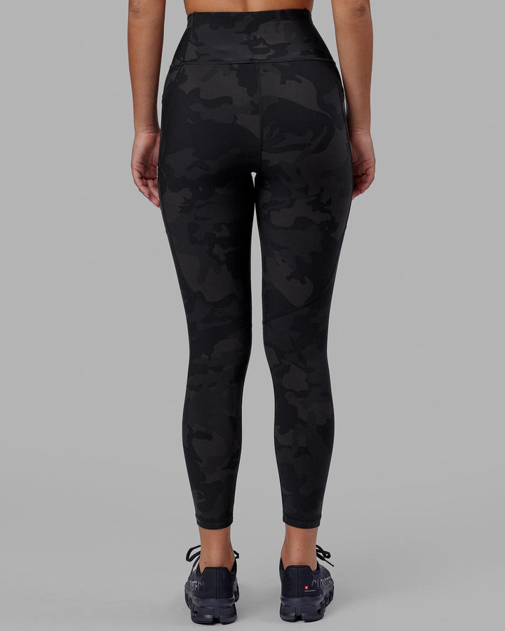 Rep 7/8 Length Leggings - Black Camo
