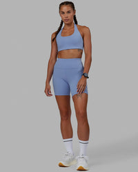 Rep Ultra High-Rise 6" Short Pockets - Arctic Blue-White