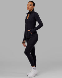 O.G. Stride Zip Through Jacket - Black