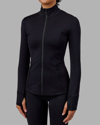 O.G. Stride Zip Through Jacket - Black