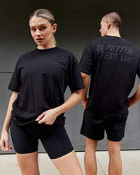 VS6 FLXCotton Tee Oversize - Triple Black