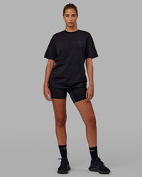 VS6 FLXCotton Tee Oversize - Triple Black