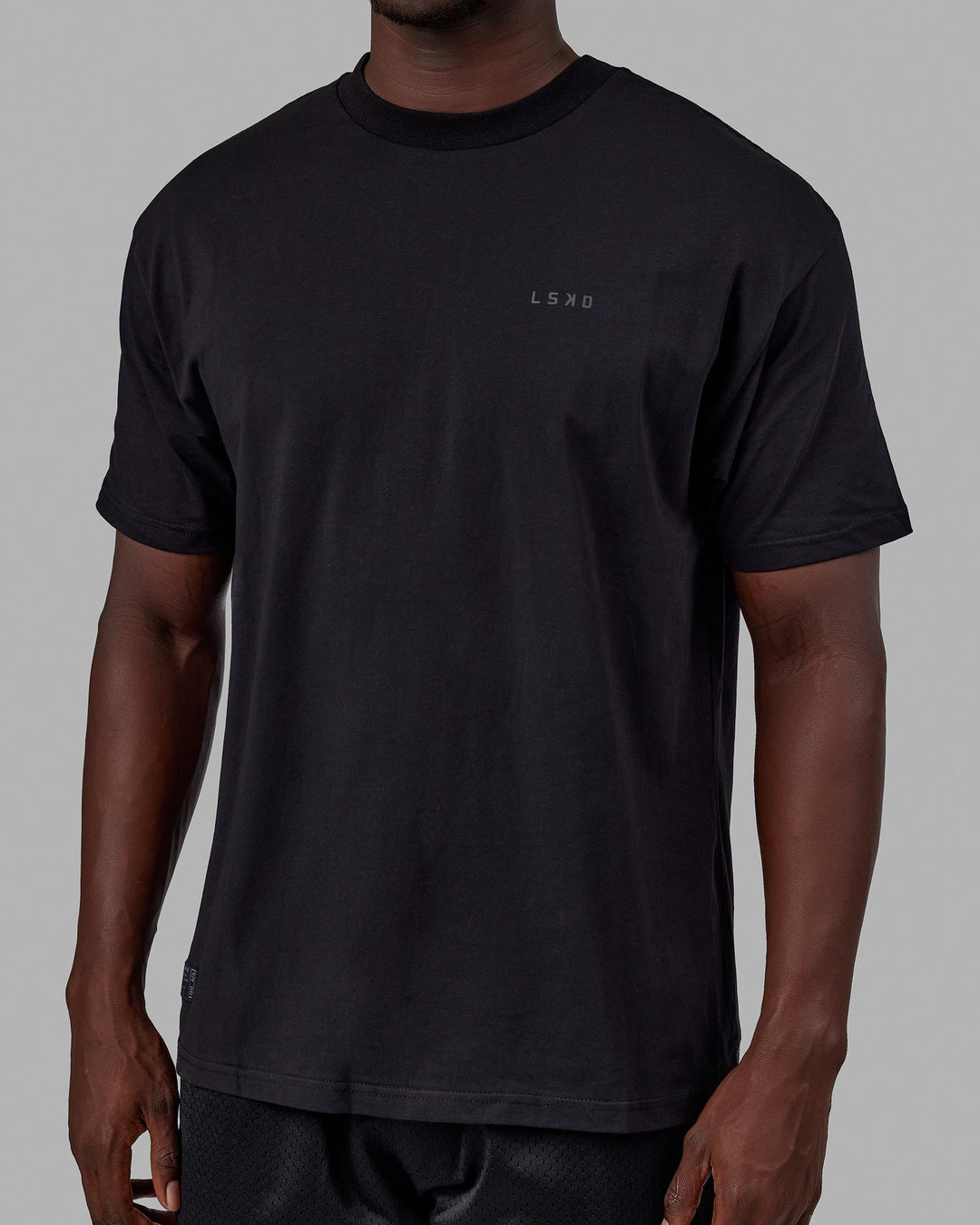 Unisex VS6 FLXCotton Tee Oversize - Triple Black