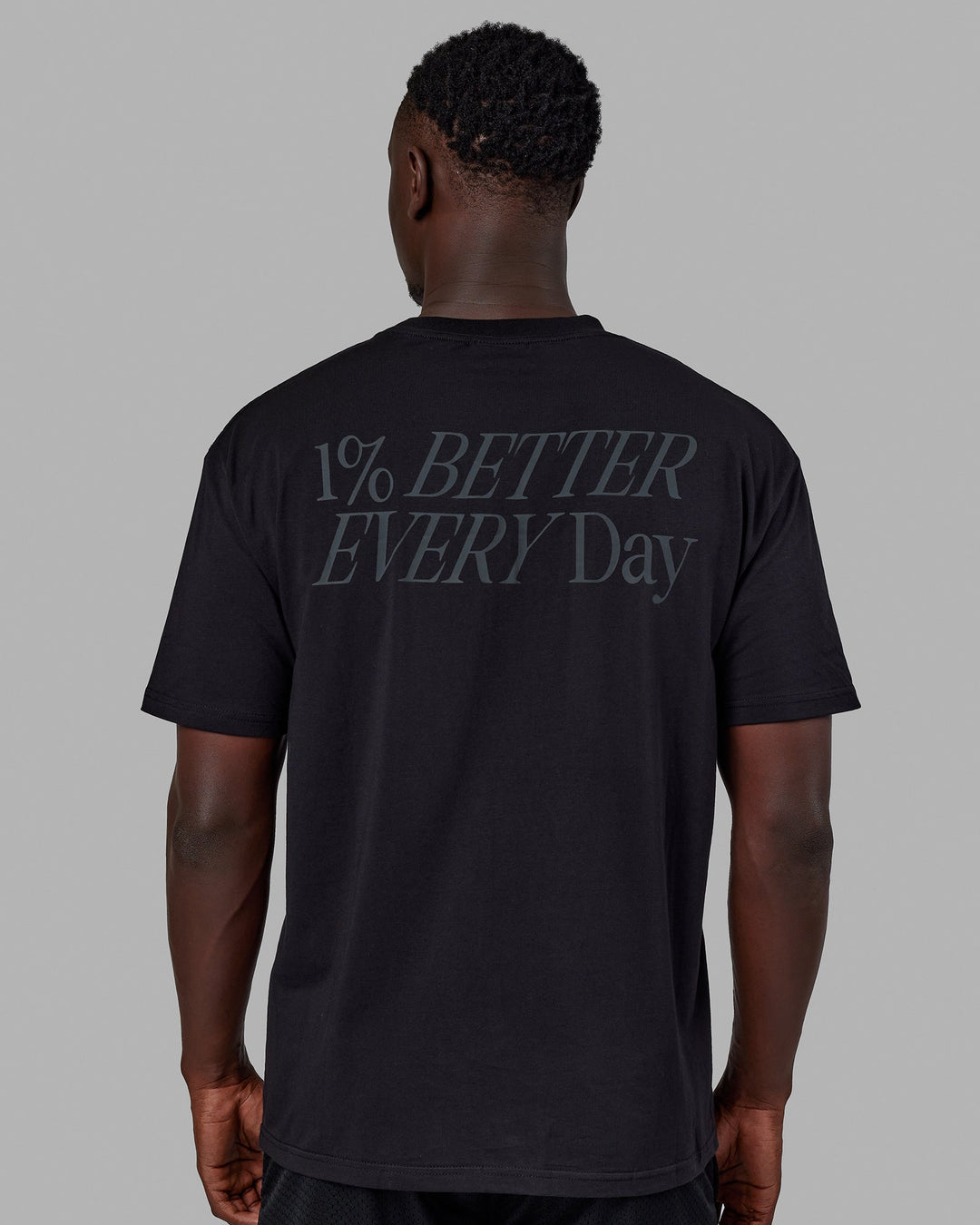 Unisex VS6 FLXCotton Tee Oversize - Triple Black