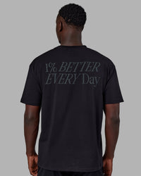 VS6 FLXCotton Tee Oversize - Triple Black