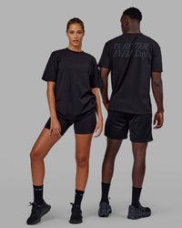 VS6 FLXCotton Tee Oversize - Triple Black