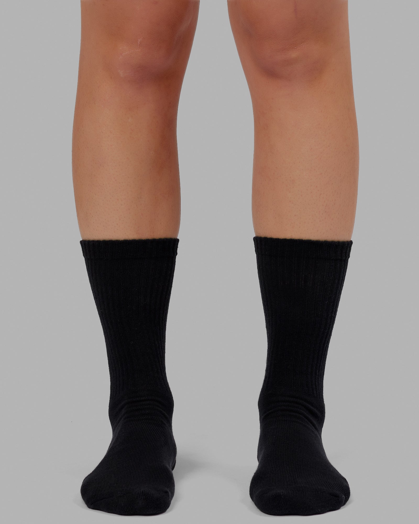 Brand Crew Sock - Black