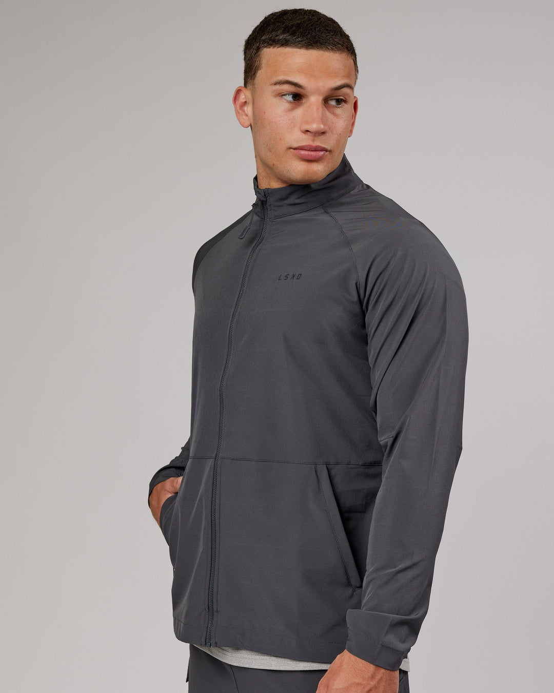 Energy Stretch Performance Jacket - Asphalt