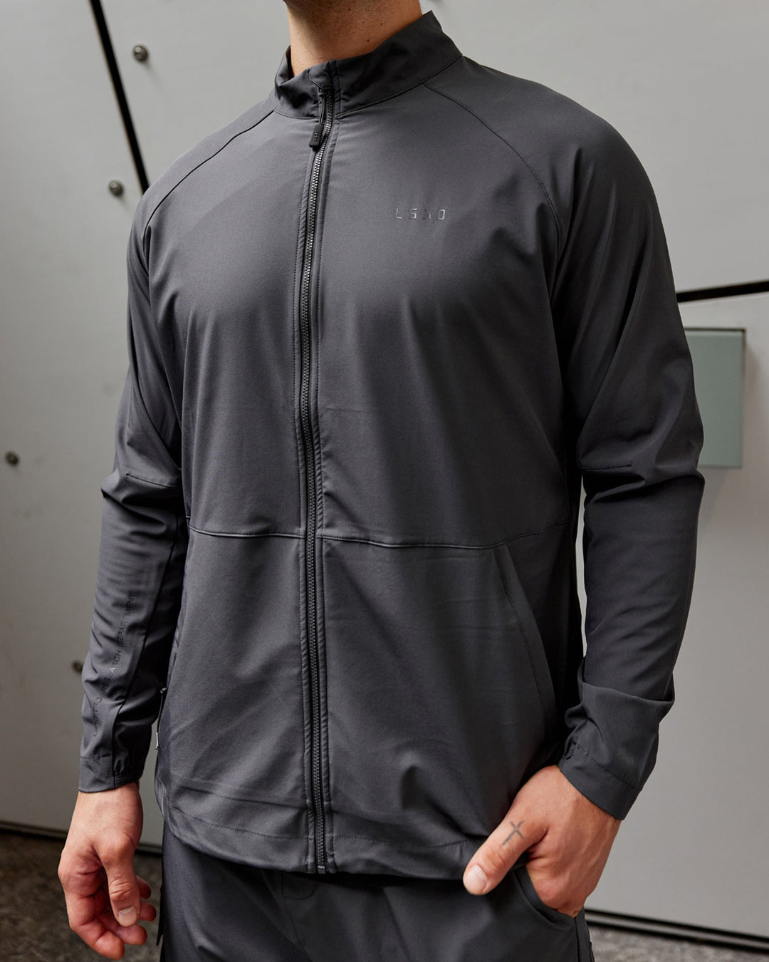 Energy Stretch Performance Jacket - Asphalt