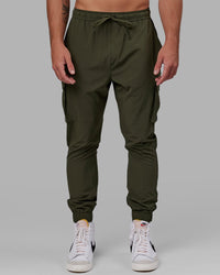 Energy Stretch Performance Cargo Jogger - Forest Night