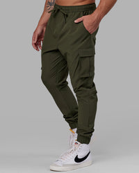 Energy Stretch Performance Cargo Jogger - Forest Night