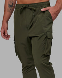 Energy Stretch Performance Cargo Jogger - Forest Night