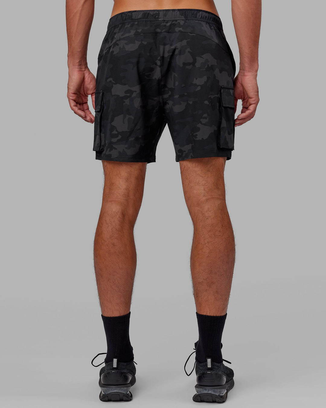 Energy Stretch Performance Cargo Short - Black Camo