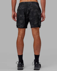 Energy Stretch Performance Cargo Short - Black Camo
