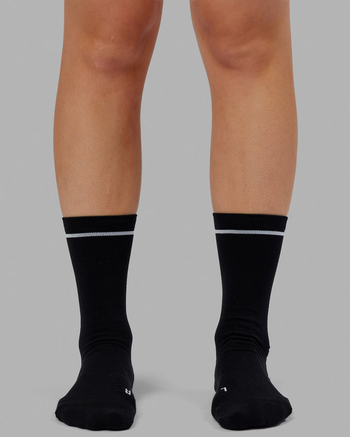 Fast Performance Crew Socks - Black
