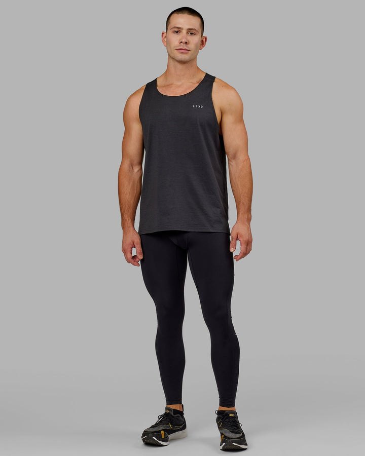 Mens Perform Full Length Tights - Black
