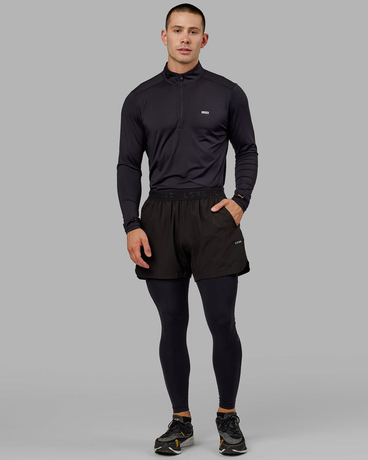 Mens Perform Full Length Tights - Black
