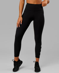 Rep Ultra High-Rise 7/8 Legging Pockets - Black-White