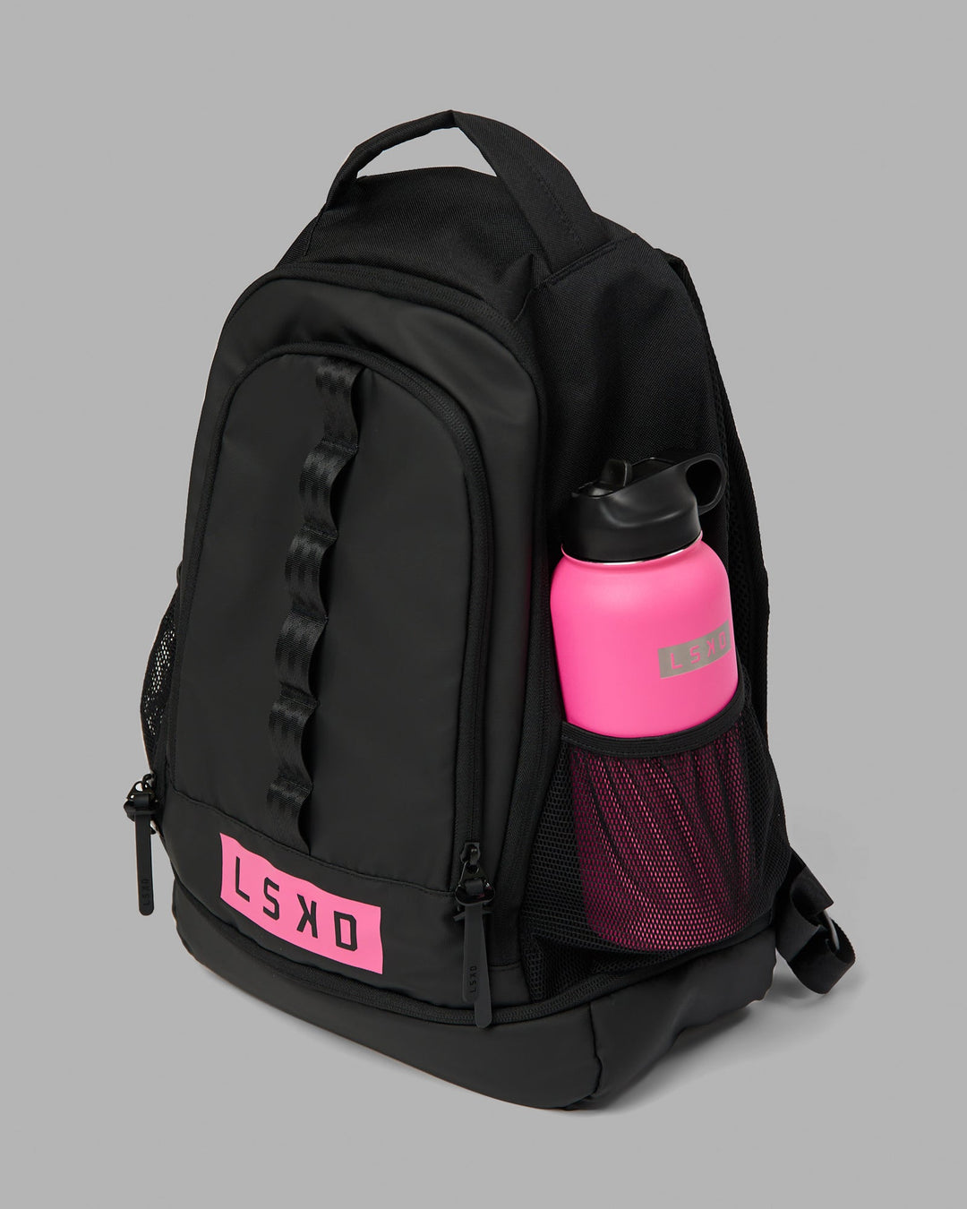 Rep Backpack - Black - Flamingo