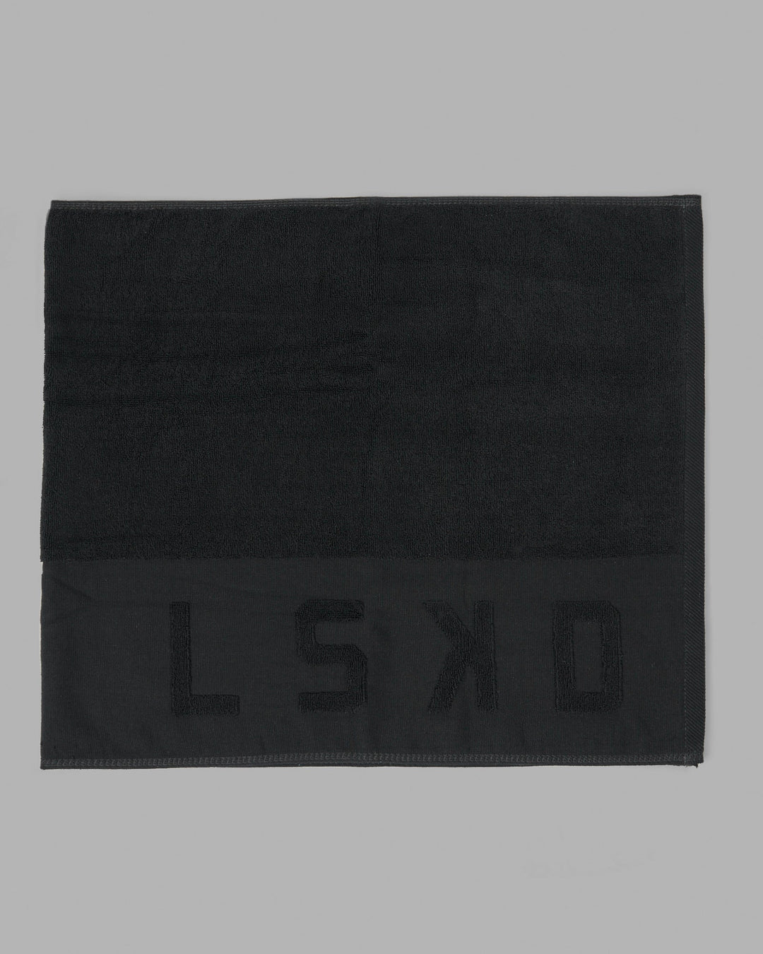 Rep Cotton Towel - Black